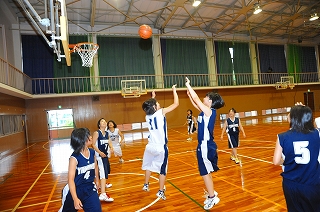 女子バスケットボール部